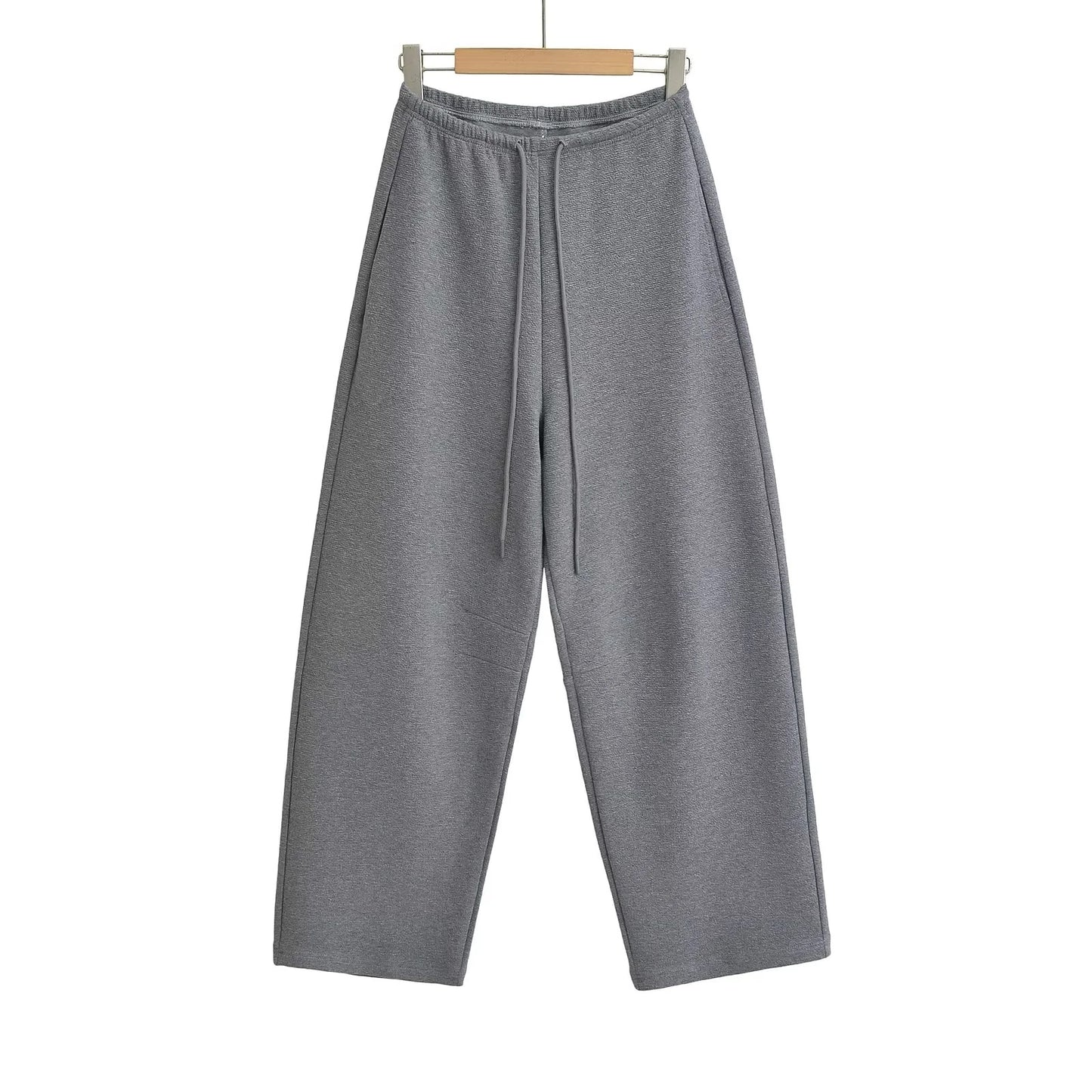 Women's Air Touch Loose Low Waist Drawstring Wide Leg Pants