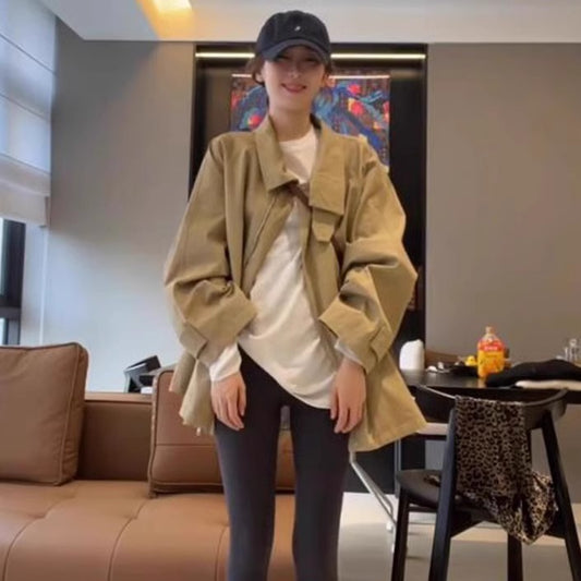 Women's Oversized Trench Small High-grade Super Nice Coats