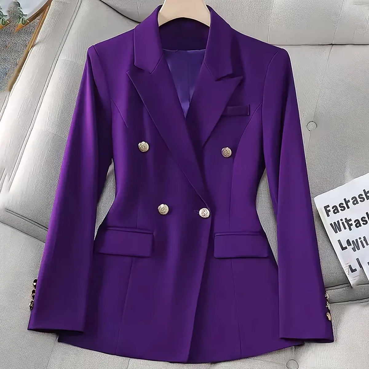Women's Elegant High-grade Versatile Workplace Small For Blazers