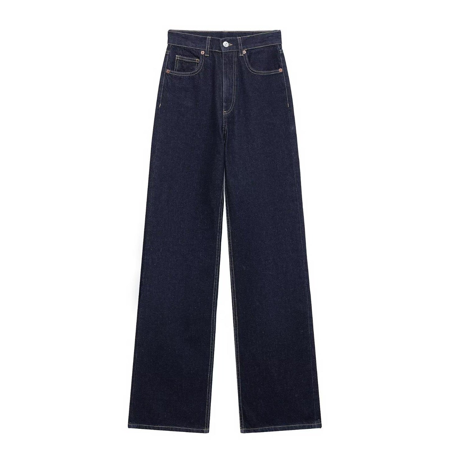 Spring Wide Leg High Waist Long Pants