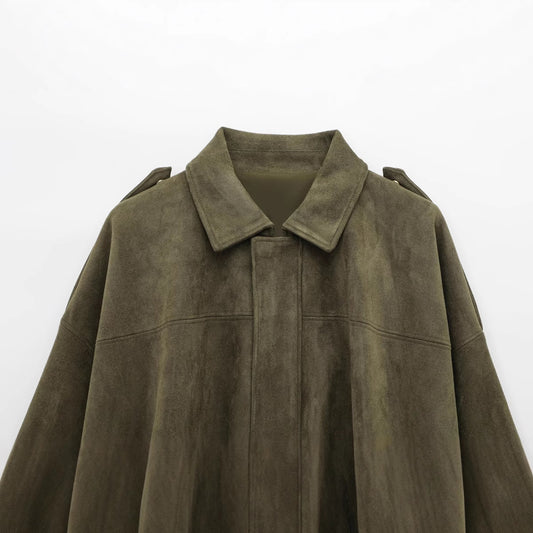 Women's Early Spring Thin Temperament Pilot Jackets