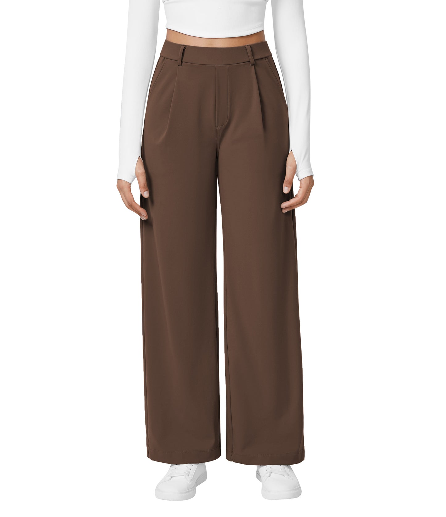 Women's Outdoor Workout Casual Yoga Trousers Straight Pants