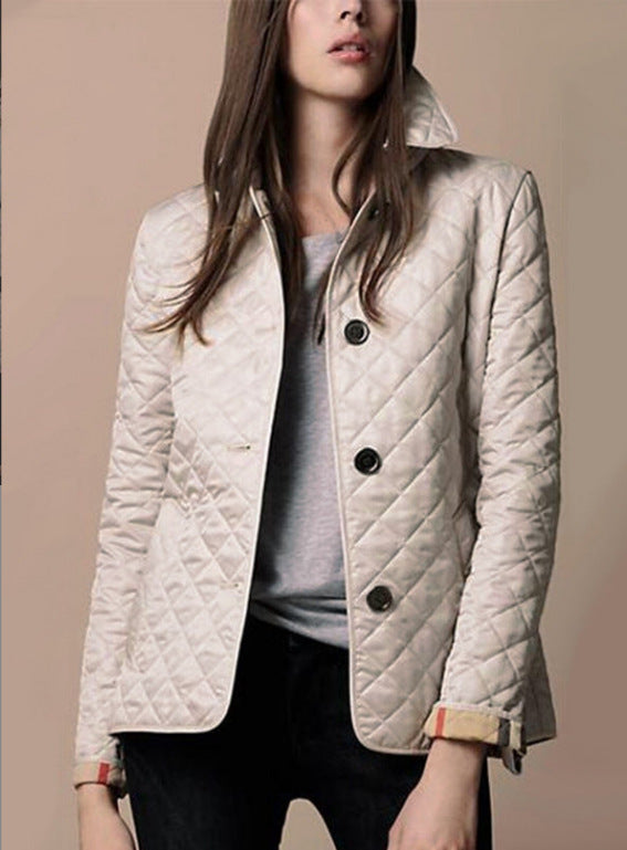 Temperament Lapel Single Breasted Slim Fit Coats