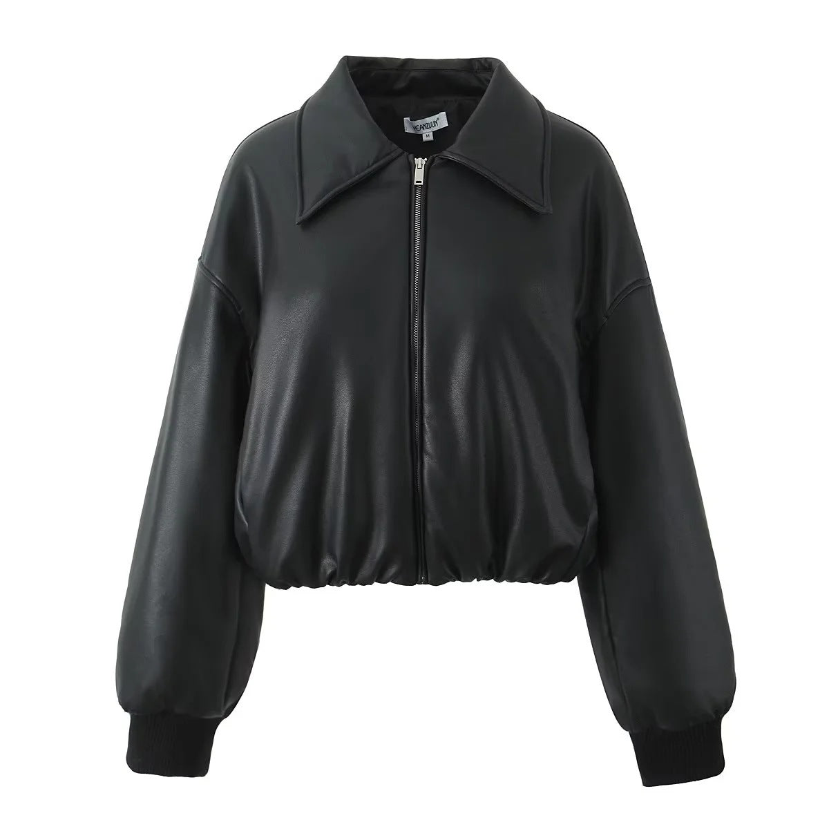 Women's Handsome Loose Leather Thickened Bread Cotton Jackets