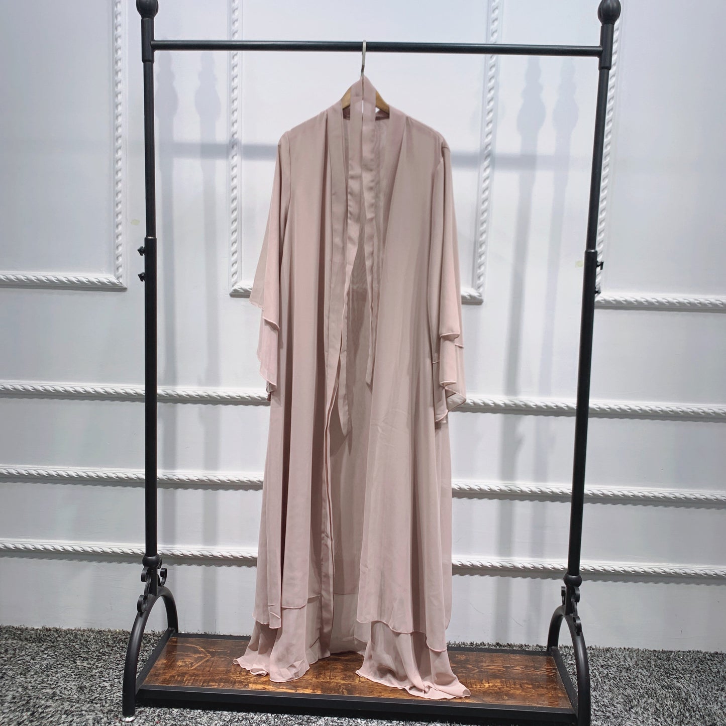Women's Soft Elegant Robe Solid Color Dress Dresses