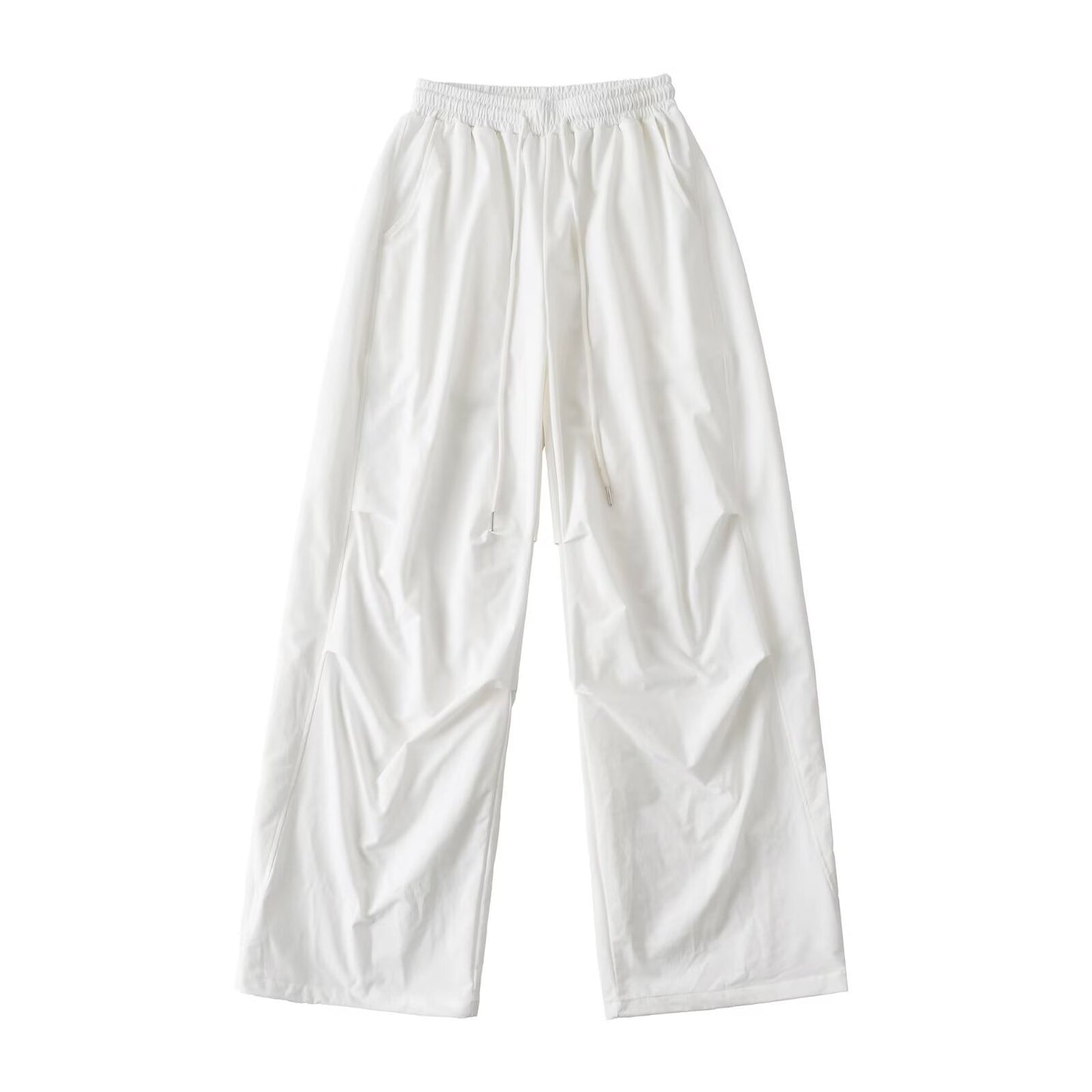 Women's Elastic Waist Drawstring Loose Hip Hop Dance Pants