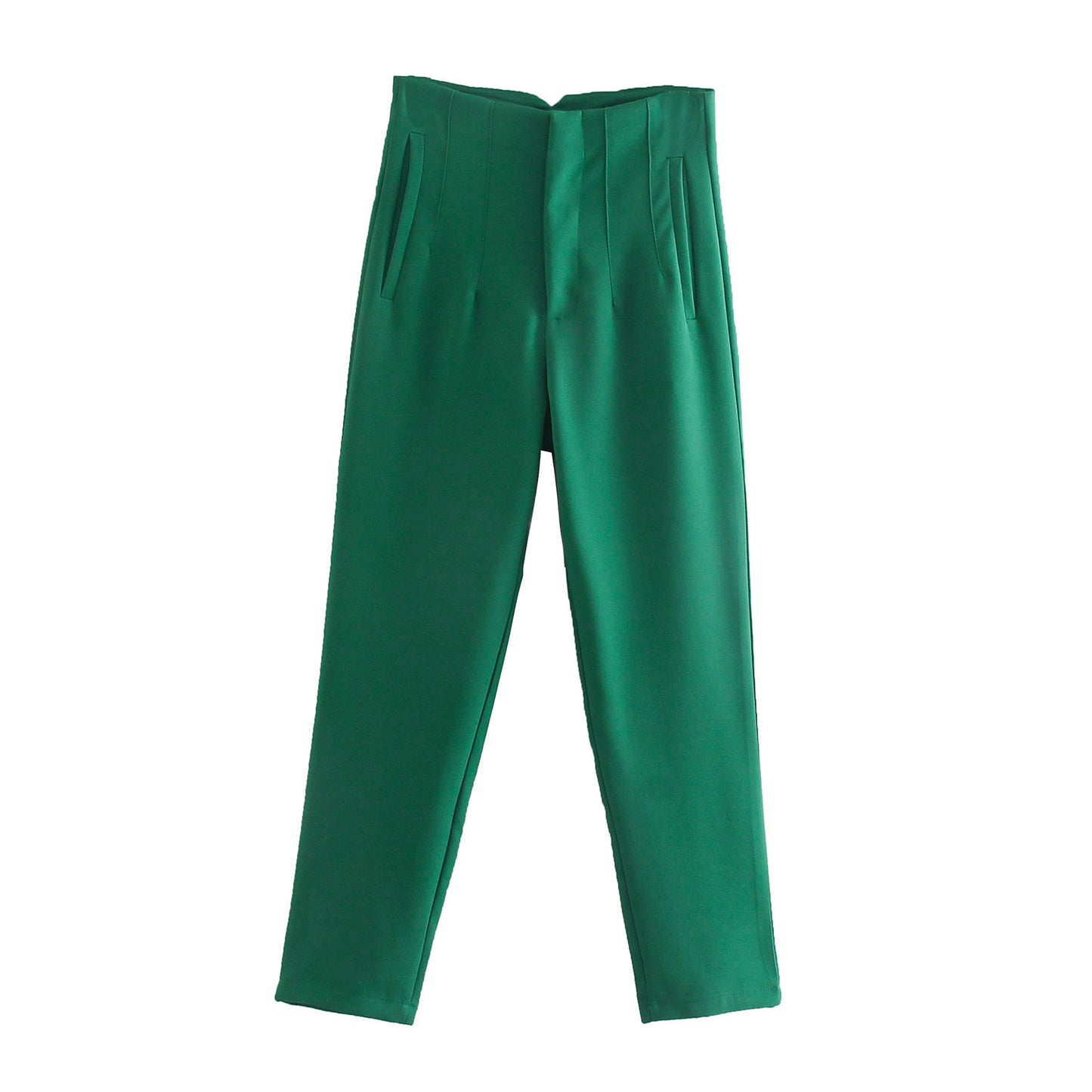 Autumn High Waist Slimming Solid Color Pants