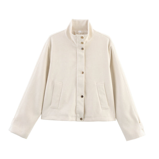 Women's Classy Street Fashion Casual Suede Jackets