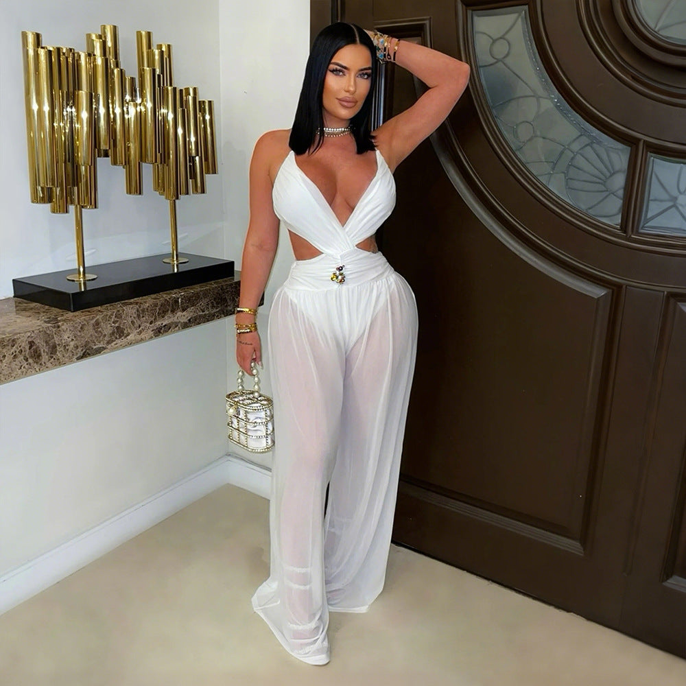 Women's Comfortable Beautiful Sexy Backless Trousers Pants