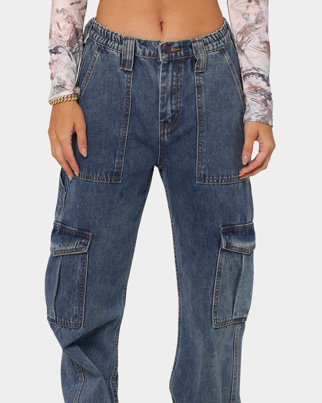 Women's Graceful Popular Trendy Charming Cargo Jeans