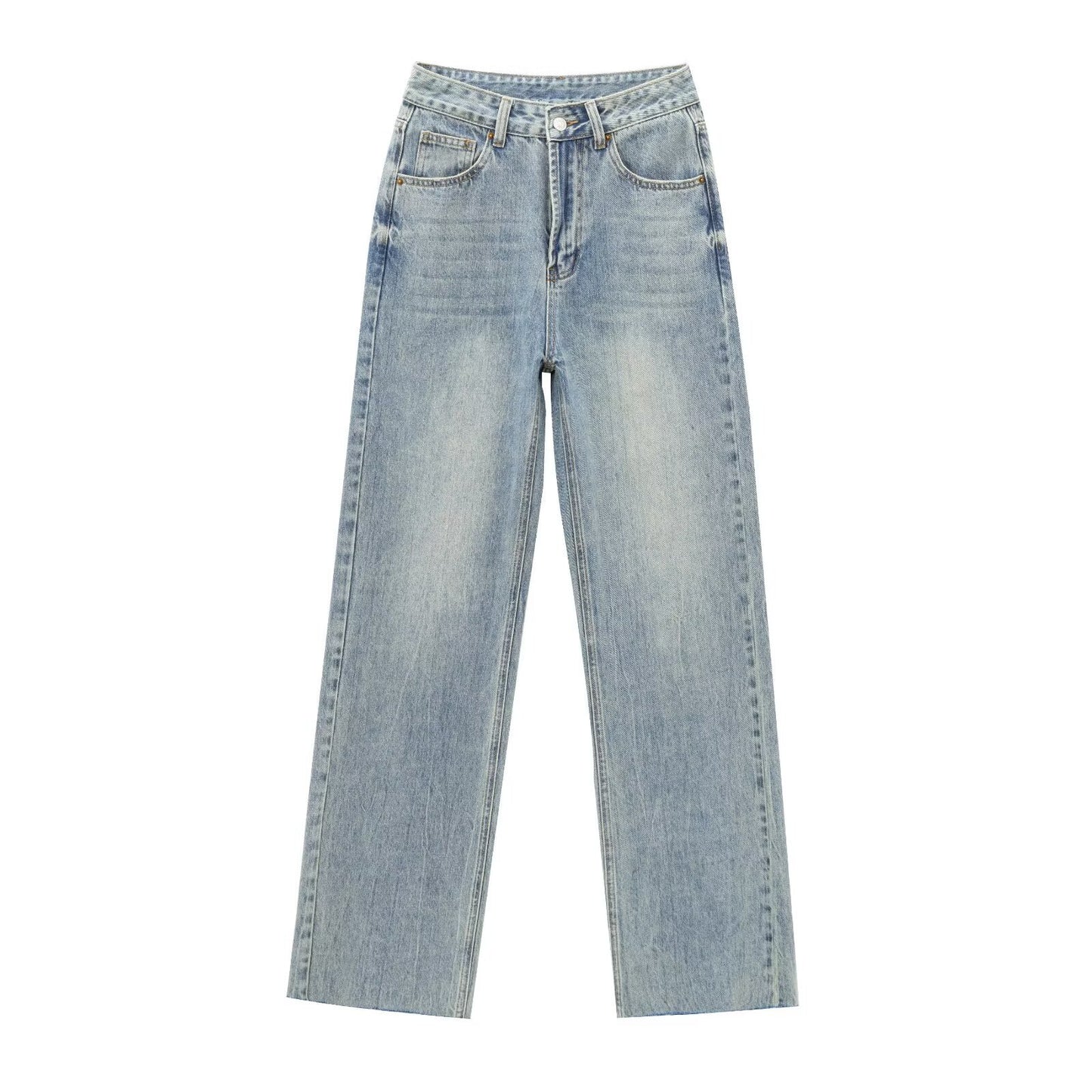 Women's Glamorous High Waist Wide Leg Jeans