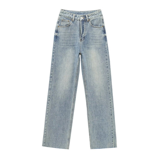 Women's Glamorous High Waist Wide Leg Jeans