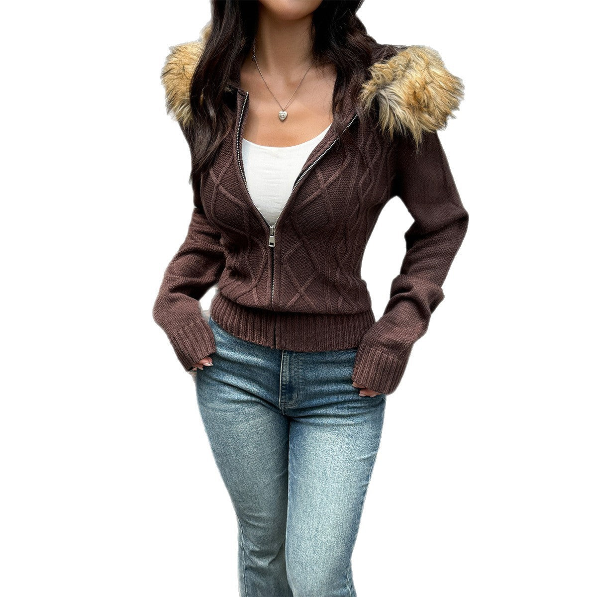 Women's Creative Casual Plush Long Sleeve Sweaters