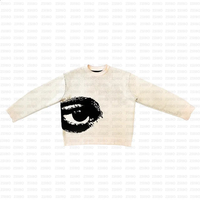 Women's Temperament Commute Style Pullover Loose Round Sweaters