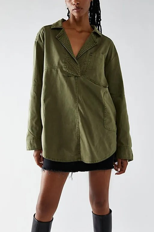 Women's Lapel Fashionable Casual Figure Flattering Denim Jackets