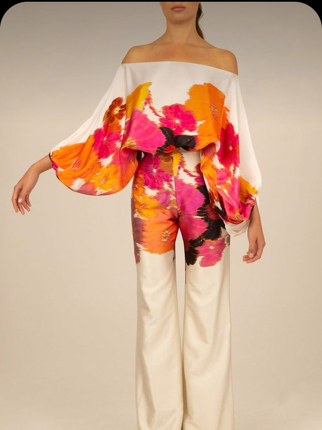 Women's Summer Slimming Casual Graceful Two Pieces Suits