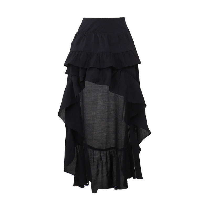 Women's Sexy Slippers Expansion Dark Style American Skirts