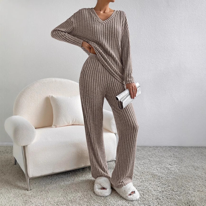 Women's Two-piece Autumn Fashion Casual Straight Loose Suits