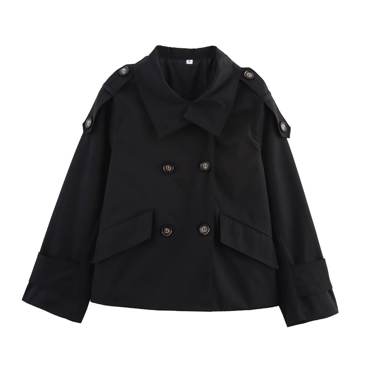 Women's Classy Lapel Double Breasted Trench Coats