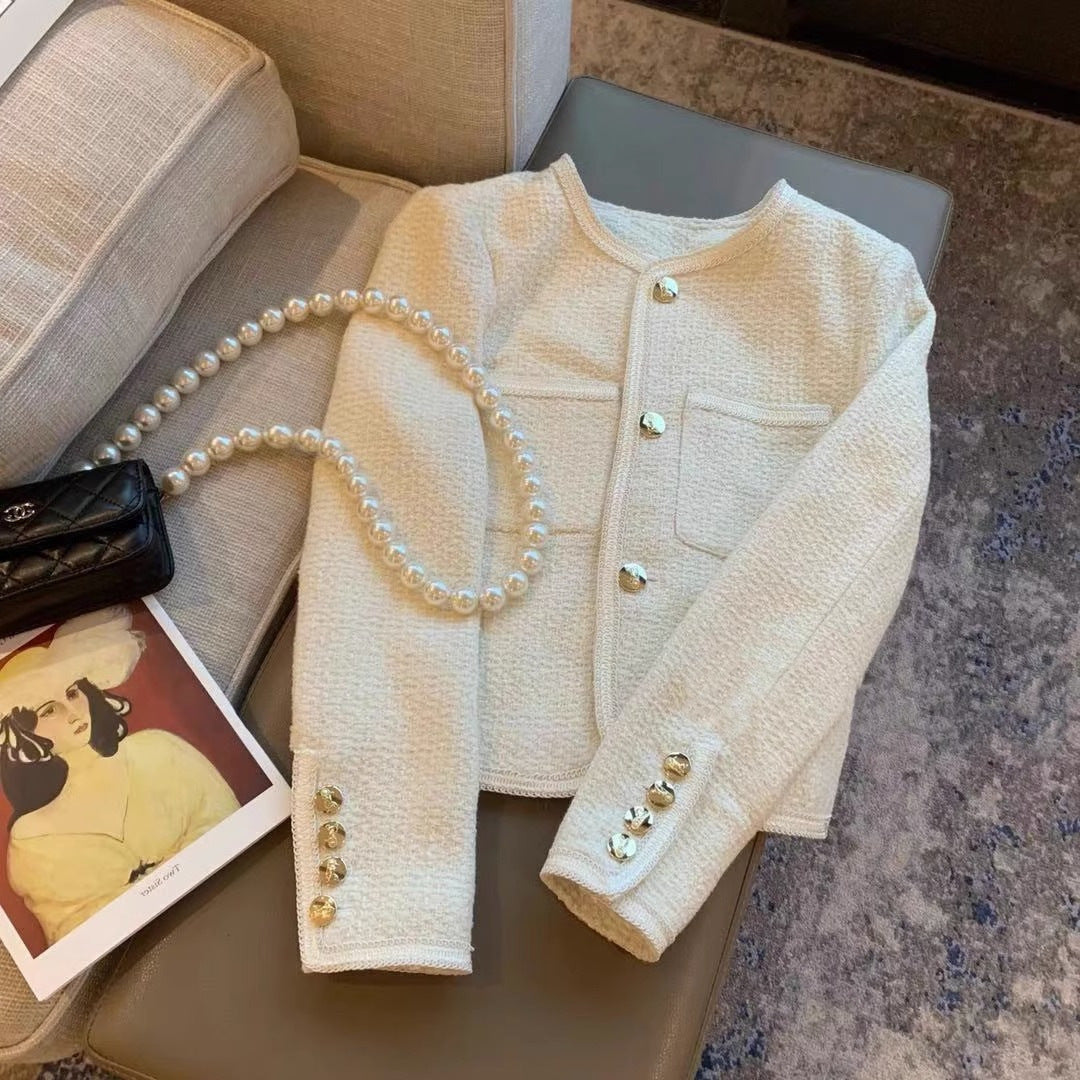 French Style Advanced Classic Small Slim Jackets