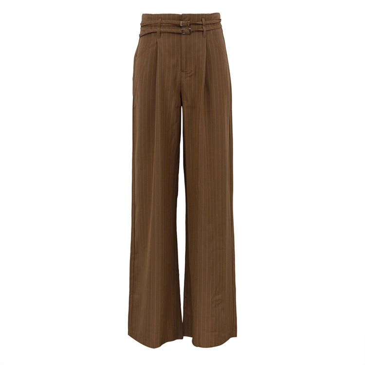 Women's Casual Fashion Commuter Versatile Design High Waist Pants