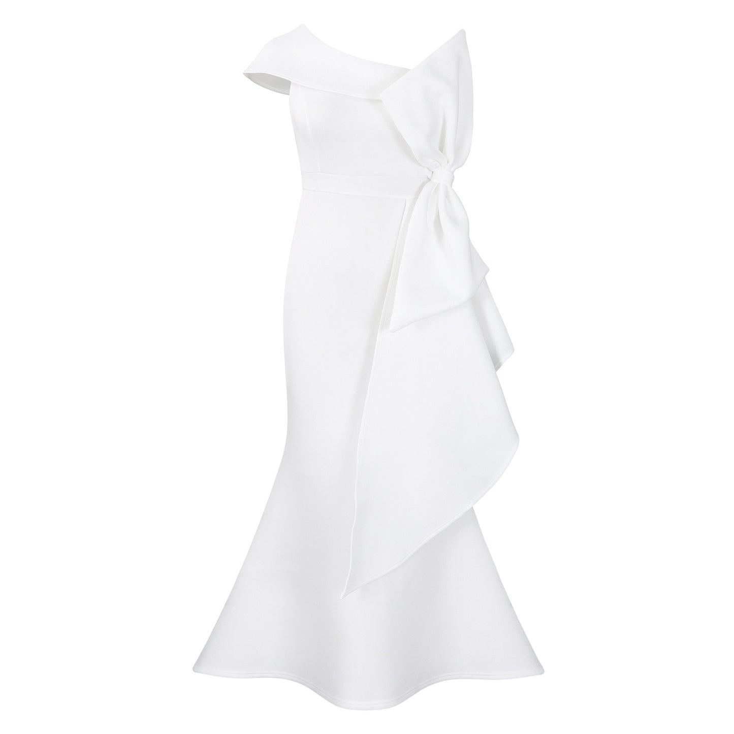 Women's Fashion Tube Diagonal Collar Sexy Dress Dresses