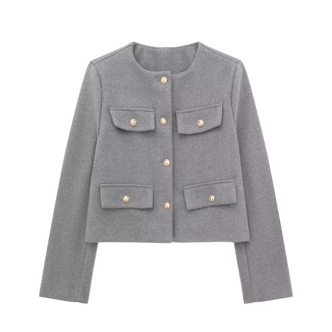 Elegant Attractive Popular Autumn Flip Decoration Jackets