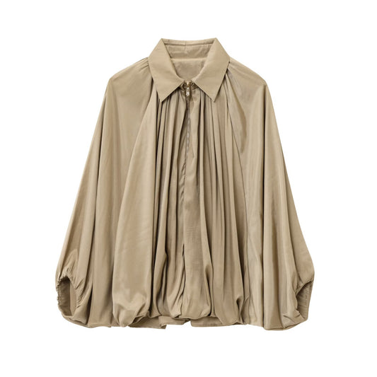 Women's Leisure Lapel Puffy Pilot Female Jackets