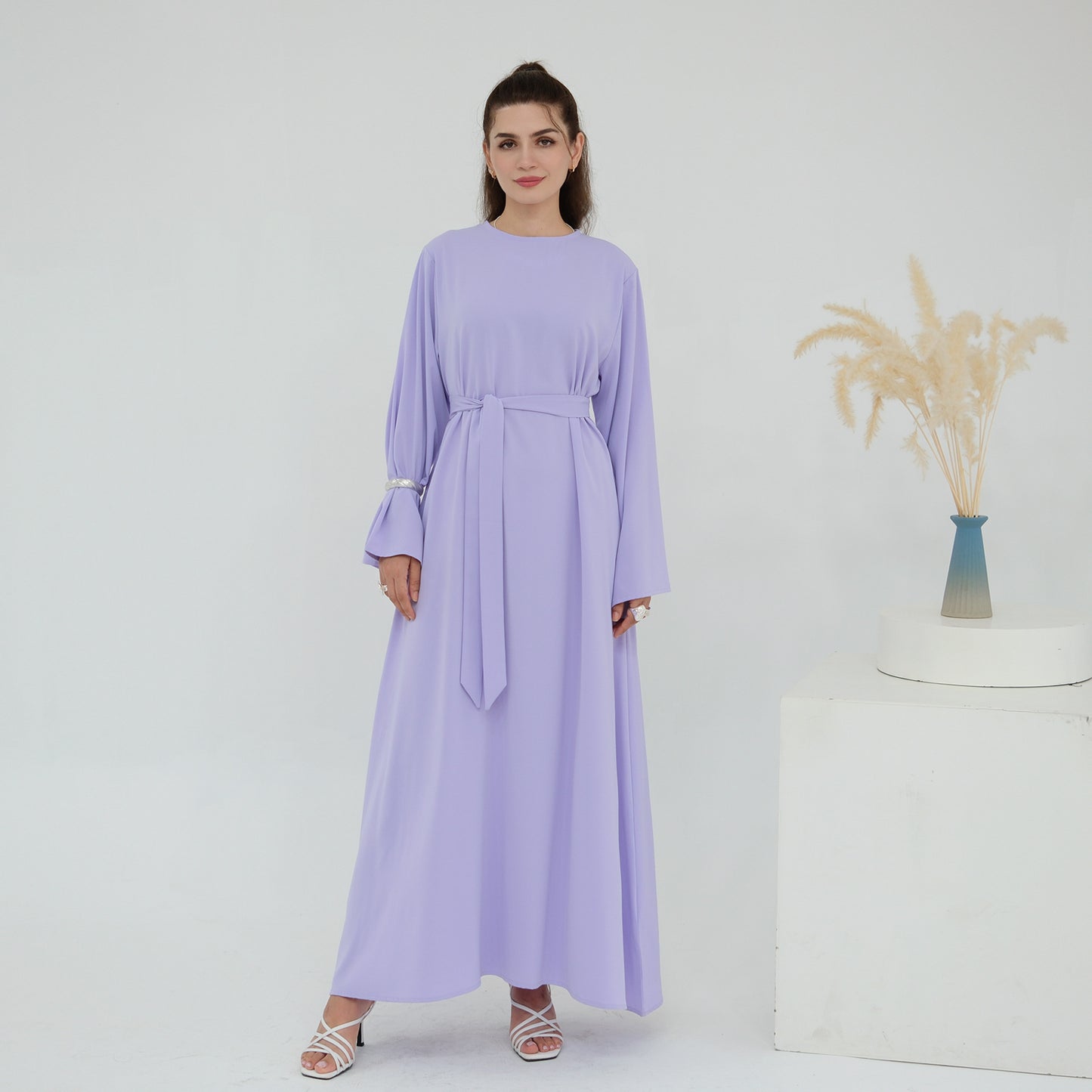 Fashion Pretty Solid Color Multicolor Dress Dresses