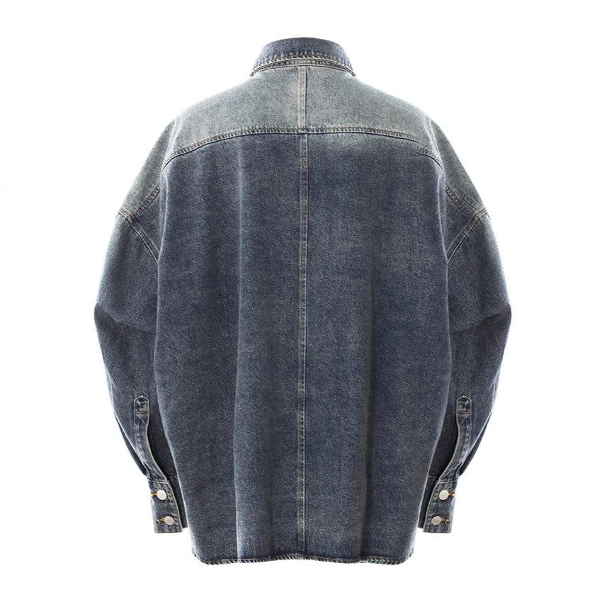 Women's Loose Profile Cocoon Shaped Slightly Drop Coats