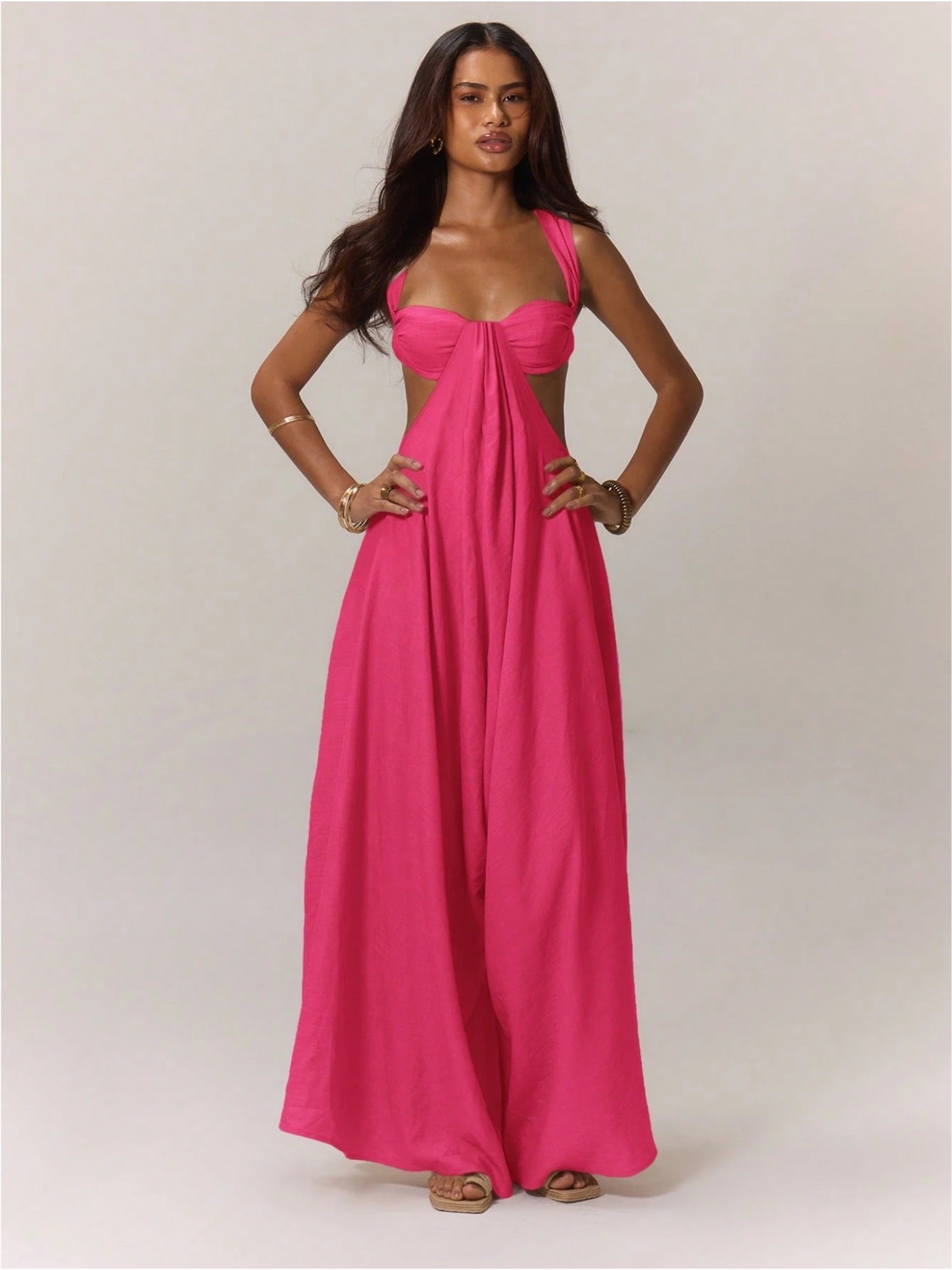 Women's Party Dress Sexy Suspender Trousers Jumpsuits