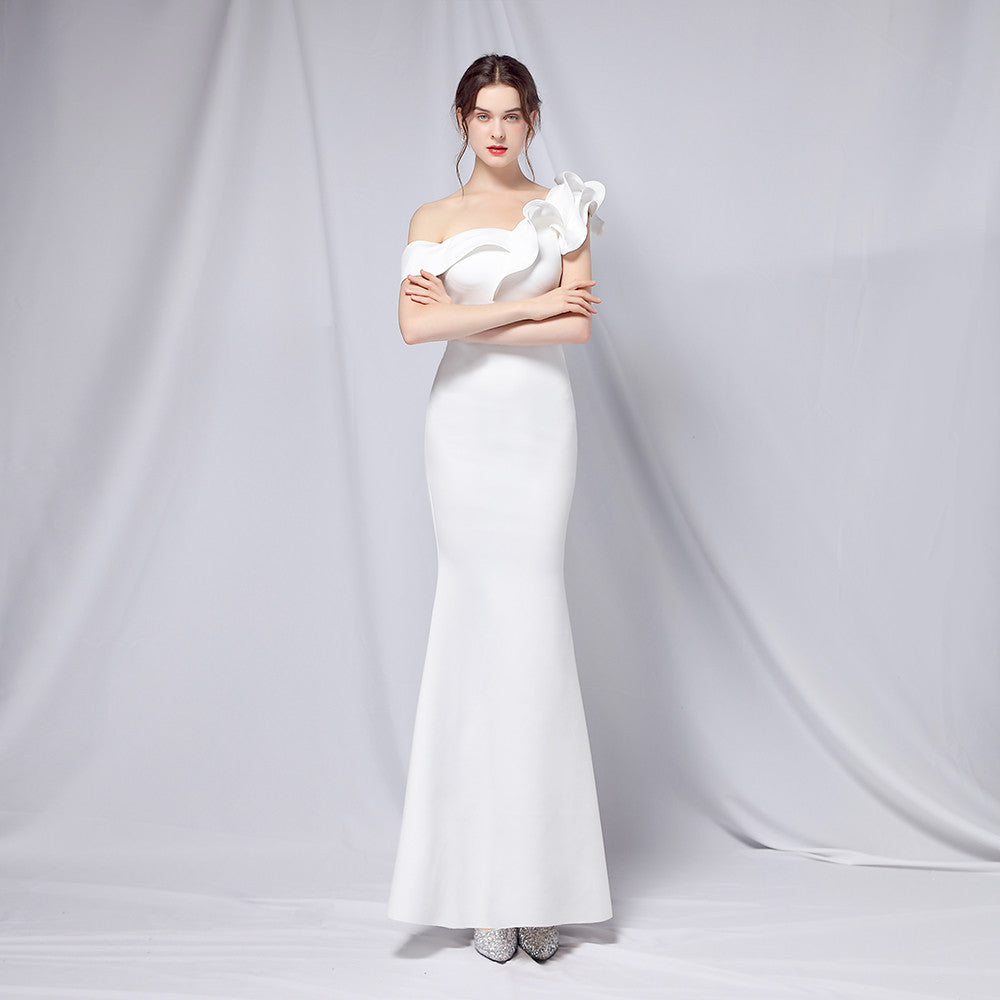 Color Banquet Dress Fashionable Party Long Wedding Dresses