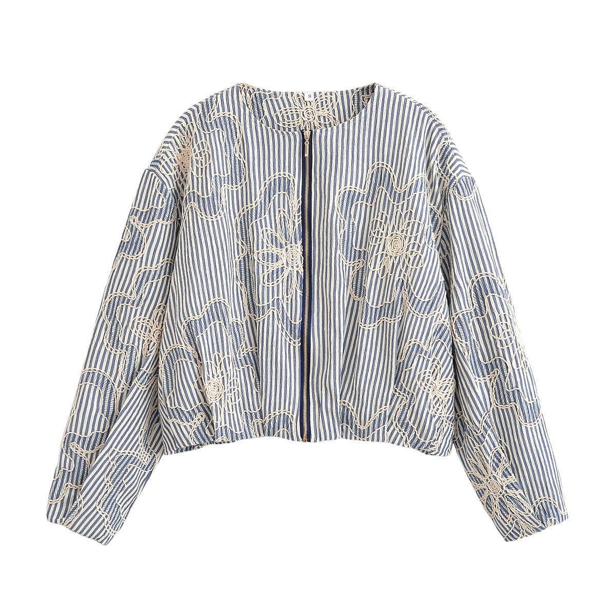 Women's Autumn Street Fashion Rope Embroidery Jackets