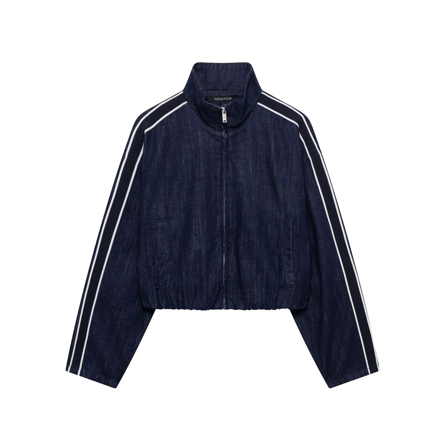 Women's Early Spring Fashion Casual Patchwork Striped Jackets