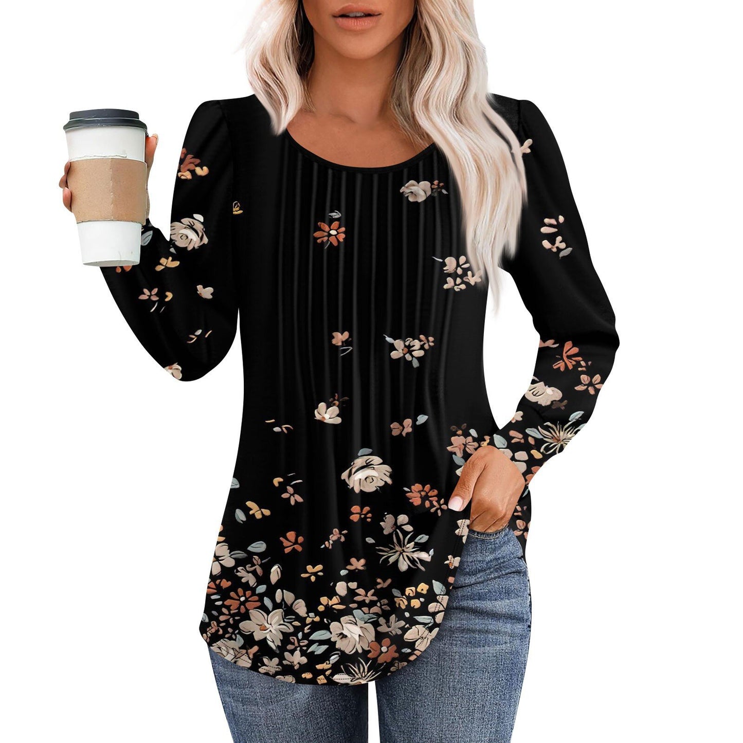 Women's Autumn Long Sleeve Shirt Fashion Casual Blouses