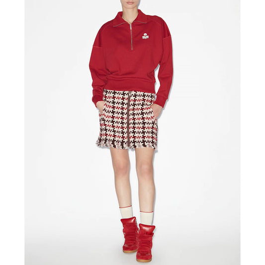 Women's Autumn North American Niche Classic Embroidery Turtleneck Zipper Sweaters