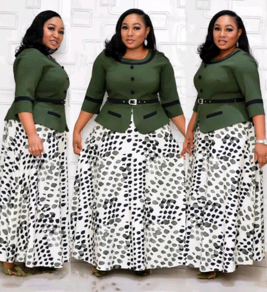 Source Africa Printed Dress For Woman Dresses