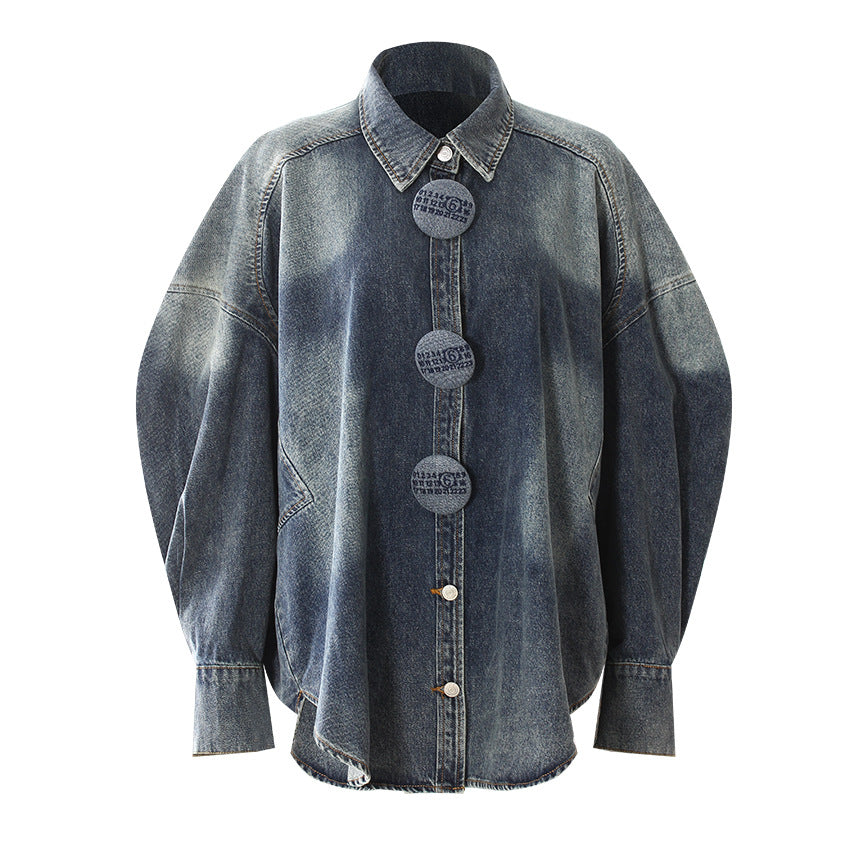 Women's Loose Profile Cocoon Shaped Slightly Drop Coats
