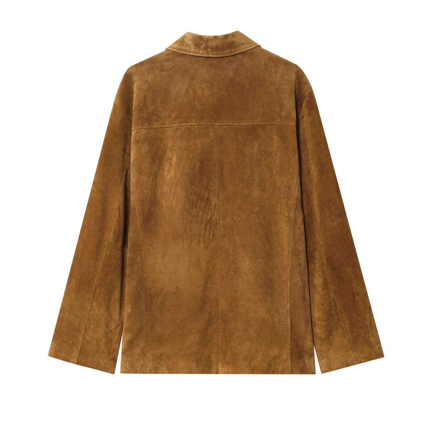 Unique Summer Series Suede Leather Lapel Jackets