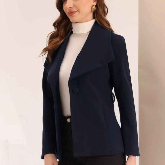 Women's Trench Slim Fit Slimming Versatile Solid Coats