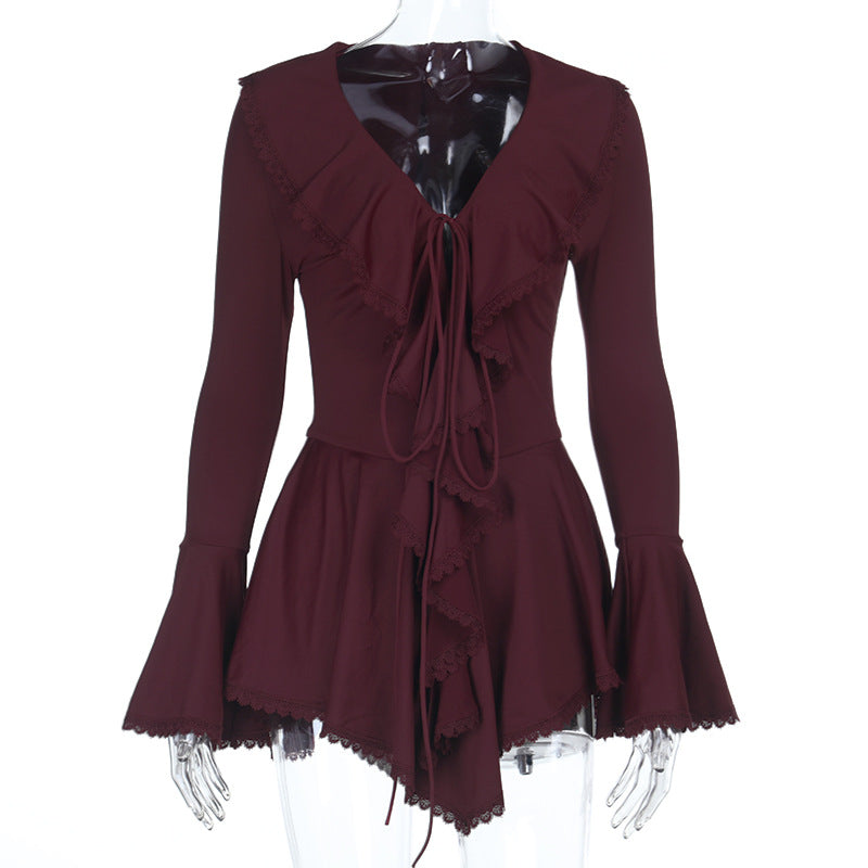 Long Sleeve Dress Female Autumn Hot Dresses