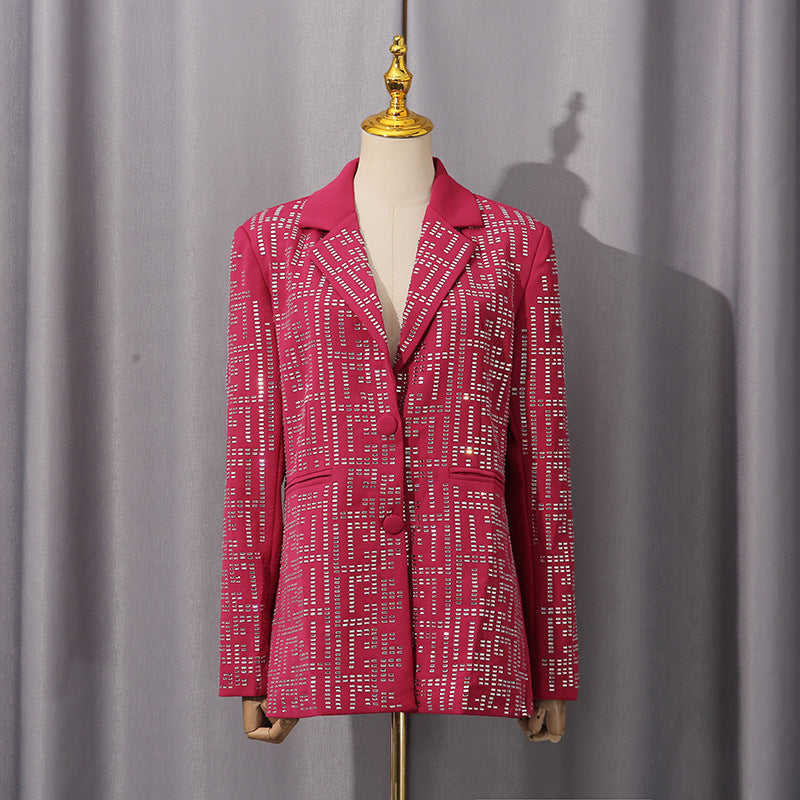 Women's Niche Design Elegant Small Autumn Light Blazers