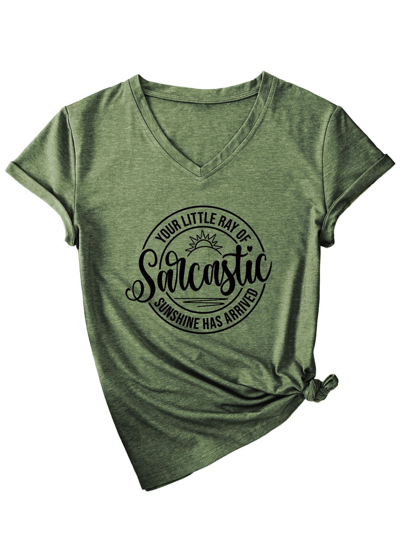 Women's Beautiful Casual Short-sleeved Fashion T-shirt Blouses