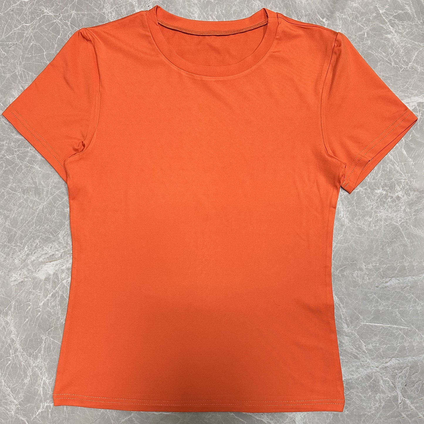 Women's Solid Color Slim Pullover Street Wear Blouses