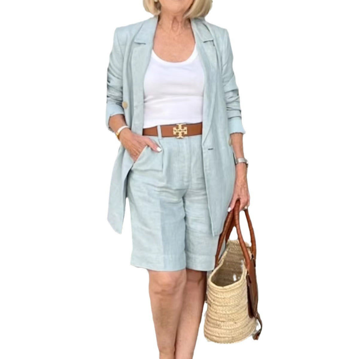 Women's Elegant Fashion Casual Polo Collar Blazers