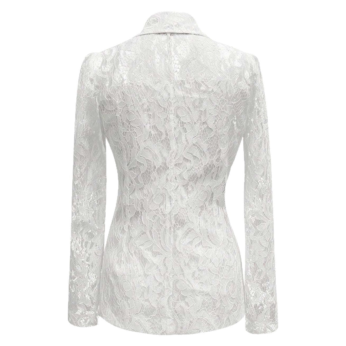 Stitching Petals Elegant Slim With Lining Blazers