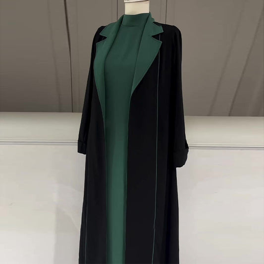 High-grade Fashion Long Robe Trench Outer Coats