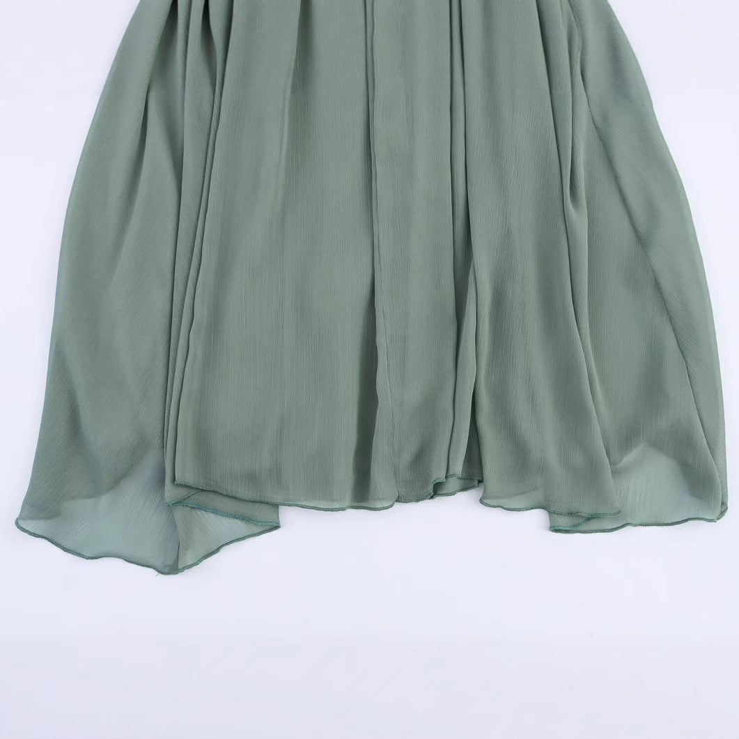 Women's Spring Mid-length Tight Waist Dress Dresses