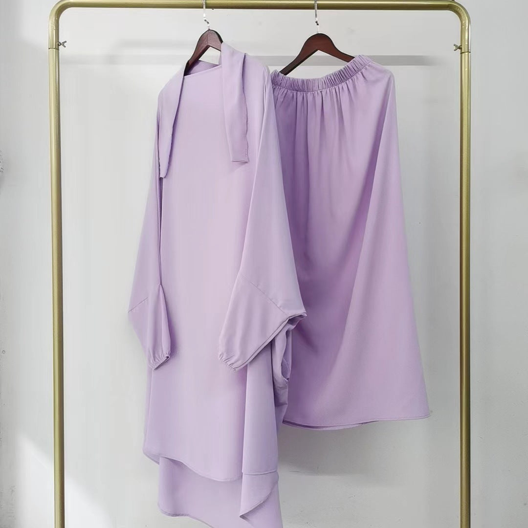 Robe Side Pocket Hooded Solid Color Dresses