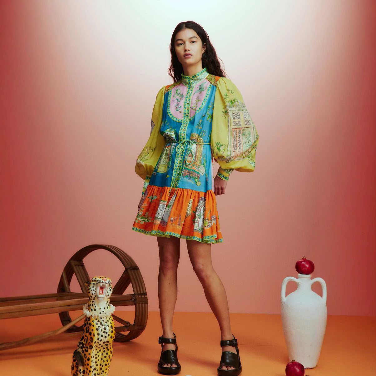 Casual Fashion Linen Shirt Temperament Wild Dresses